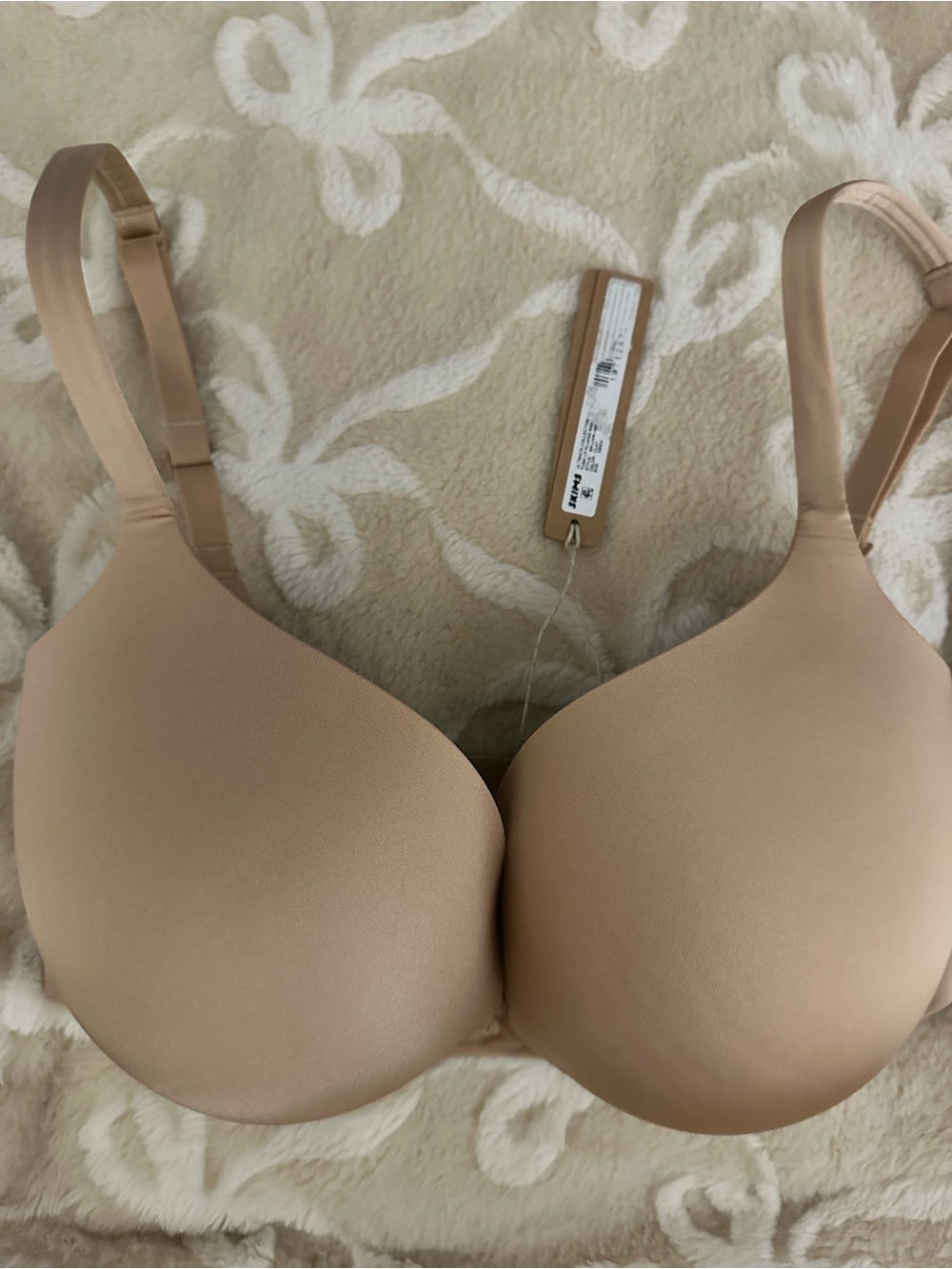 SKIMS Ultimate Collection Push Up Plunge Bra Clay - NWT 32DDD - Picture 1 of 6